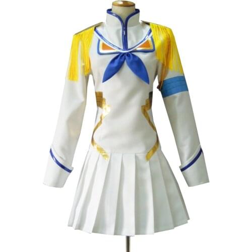 Kill la Kill Satsuki Kiryuin Cosplay White Womens Kill la Kill Cosplay Costume