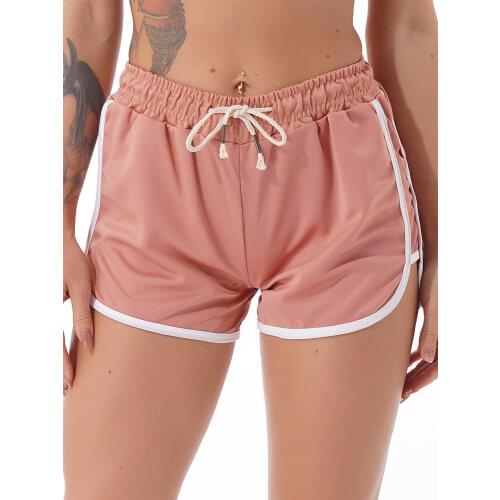 Summer Running Shorts Women Quickly Dry Shorts Gym Loose Sport Shorts Fashion Breathable Casual Yoga Shorts Athletic Sportswear