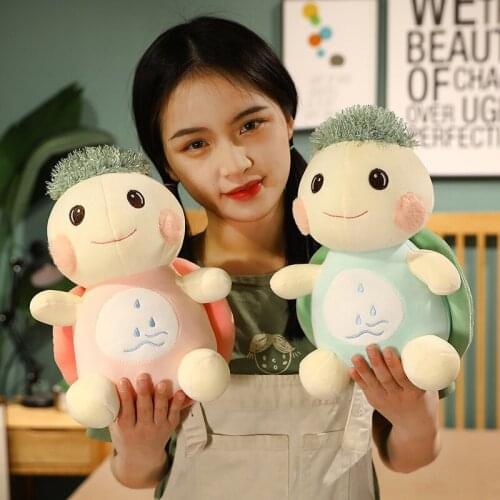 Cute Sea grass turtle Plush Toys soft Turtle Doll Plush Pillow Sleep With Soothing Toys Kids Toys Best Gift For Children