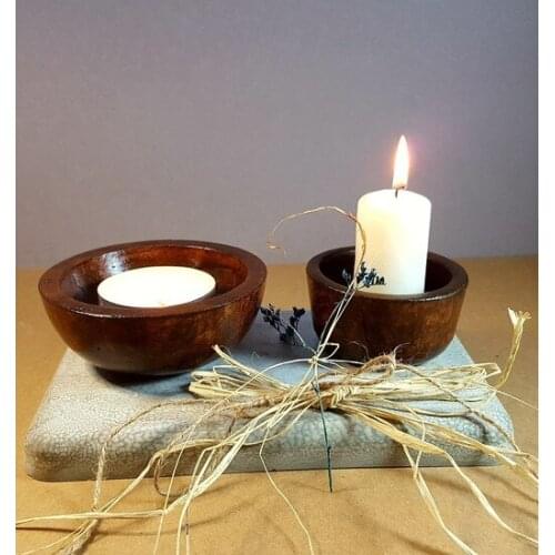AYS Design Decorative Concrete candle Holder Set 2'li candle and candlestick свеча и подсвечник vela y candelero