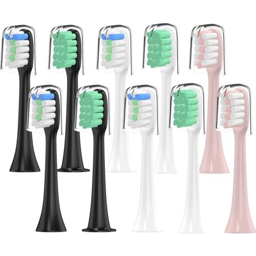 2pcs Replacement Toothbrush heads for Xiaomi SOOCAS X3 X1 electric tooth brush Ultrasonic Whitening Teeth Oral Hygiene