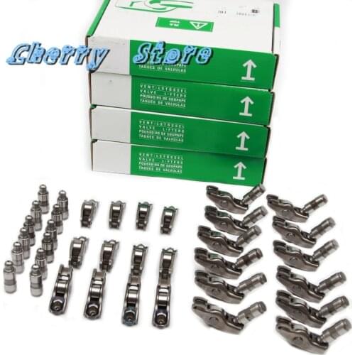 NEW 06E 109 409 M Engine Timing Hydraulic Lifter Rocker Arm Kit For Audi A4 A5 A6 Quattro Q5 2.8L 3.2L 022109423A 06E109417P