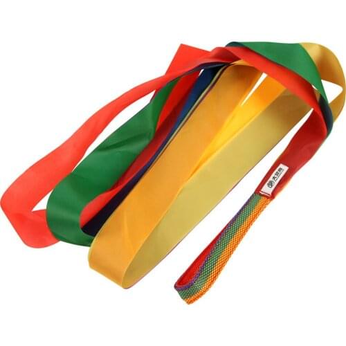 Sport Dance Rainbow Ribbon Kids Gym Rhythmic Gymnastics Art Gymnastic Exercises Cheerleading Fitness New Arrival