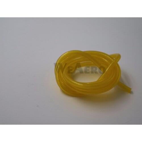 1 Meter Fuel Line 4.8*2.5 for Gas Engine D4.8 * D2.5mm -Yellow Color RC airplane