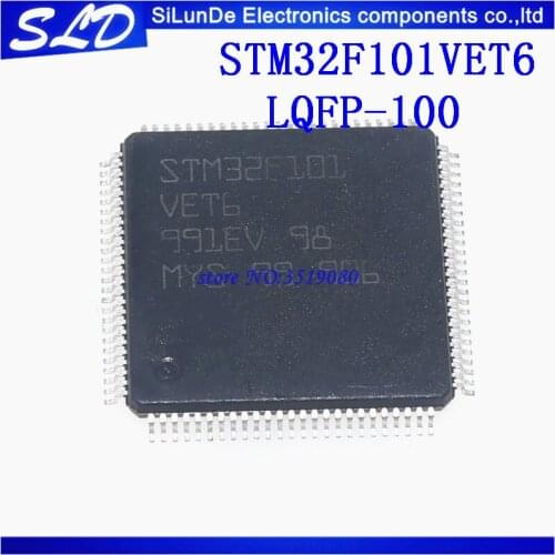 1pcs~10pcs/lot STM32F101VET6 STM32F101 VET6 LQFP-100 new and Original in stock