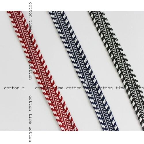 6yards/lot Jacquard webbing 2cm wide ethnic ribbon embroidery style Trim Sewing Accessory mixed color cord