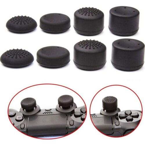 8pcs Enhanced Analog ThumbStick Joystick Grips Extra High Enhancements Cover Caps For PS5/4/3/2 For XBOX ONE/360 Game Controller