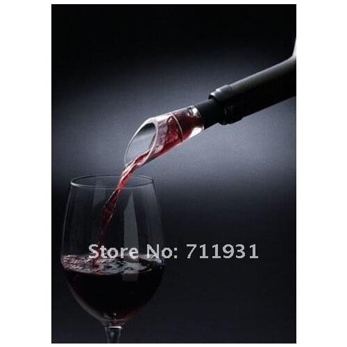 FREE SHIPING 20pcs/lot Brand New RED WINE AERATOR Decanter Pourer IMPROVE FLAVOR For whisky