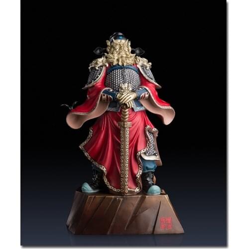 Large Taoist Buddhism Exorcise evil spirit good luck TIAN SHI GOD ZHONG KUI FENG SHUI copper carving home Company lobby shop ART