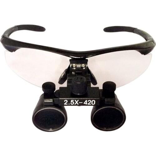 HOT SALE! 2.5X Magnify Binocular Medical Use Dental Magnifier Adjustable Surgical Loupes with optical glass