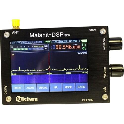 Malahit DSP SDR Radio Receiver Set 50KHz-200MHz Shortwave Radio Receiver