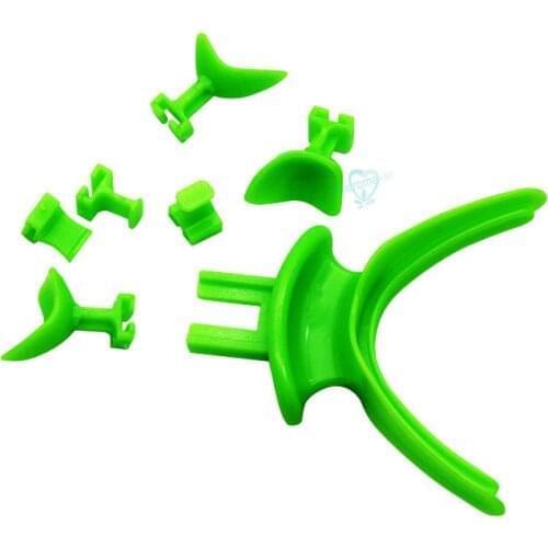 7pcs/set Dental Impression Trays Dental Oral Centric Tray Set Denture Repair Occlusal Record Articulator Facebow Autoclavable