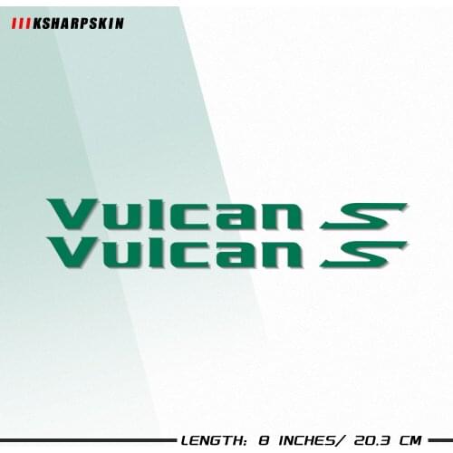 Stickers Motorcycle bicycle fuel tank sticker wheel helmet MOTO waterproof reflective logo decal For KAWASAKI VUICANS vuican s