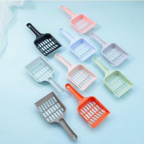 New Cat Litter Shovel Pet Cleaning Tool Plastic Scoop Cat Sand Cleaning Products Toilet For Dog Cat Clean Feces Pet Supplies