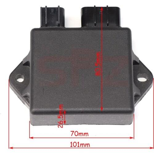 Suitable for external Yamaha 40xwl 40hp engine 66t-82519-00-00 marine outboard motor cdi ignition box module