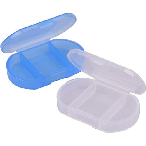 Portable Mini Pill Cases Plastic Medicine Storage Pill Box Travel Organizer Foldable Box Tablet Sorter Containers