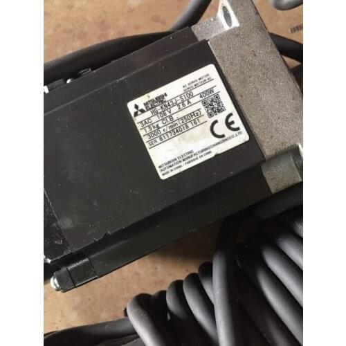 HG-KN43J-S100 servo motor , used in good condition . 80% appearance new , good working , free shipping