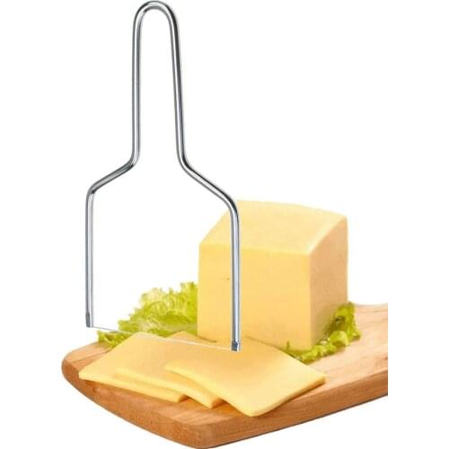 Cheese Slicer Stainless Steel Cheese Slicers with Wire Handheld Butter Cutter Tools Kitchen Accessories