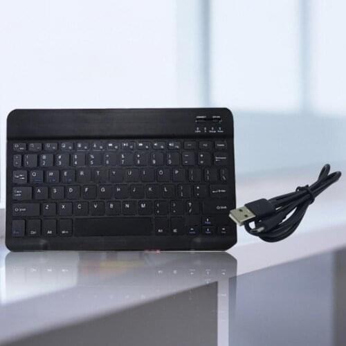 Ultra-Thin Bluetooth-compatible Wireless Keyboard For Apple IPad IPhone MacBook Android Windows PC and Mobile Devices Keyboard