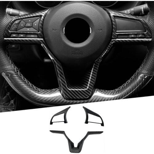 Interior Steering Wheel Adjust Switch Button Sequin Cover Panel Trim For Nissan Sylphy 2017 2018 2019 ABS Chrome Car Accessories