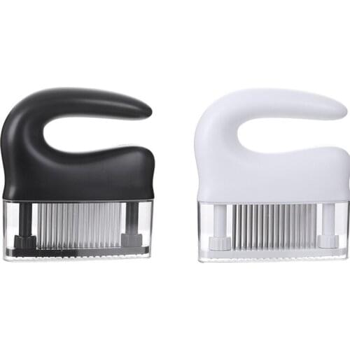 1PCS 48-pin Steak Tenderloin Needle Stainless Steel Meat Tenderizer Chicken Pork Pounder Meat Needle Knocking Meat Hammer