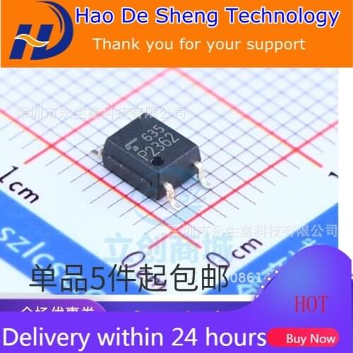 10PCS/LOT TLP2362 SOP-5 High-speed Optocoupler New Original In Stock