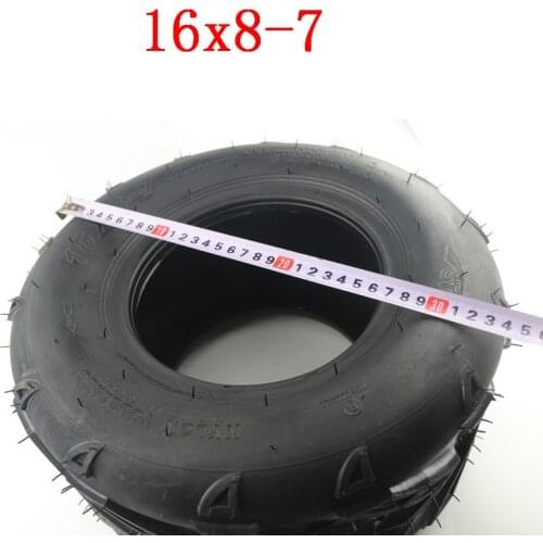 16x8-7 inch Rear Front ATV Go Kart Knob by Tubeless Tire fit Rear Front ATV Go Kart Knob by Tubeless Tire