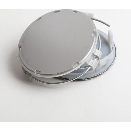 20pcs 75mm black silver Car Wheel center Hub Caps Cover cap badge Emblem Car Accessories
