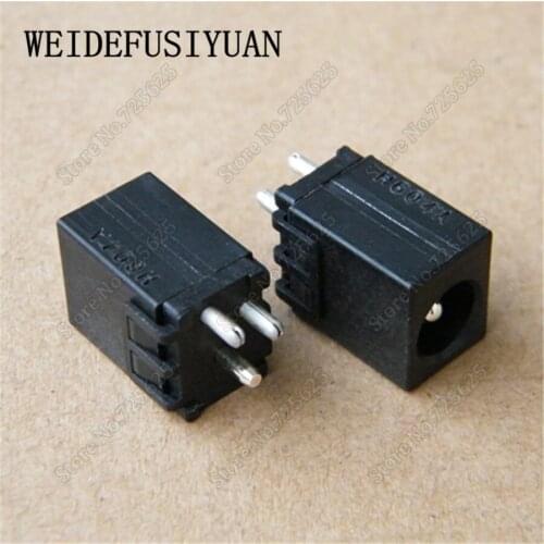 6.3x2.5mm AC DC Power Jack Charging Port Socket Connector 6.3*2.5 3-pin