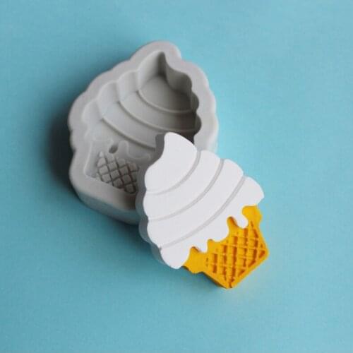 Aouke Ice Cream Cone Modeling Silicone Mold Flip Sugar Mold Chocolate Mold DIY Cake Baking Tools Accessories Silicone Cone Mold