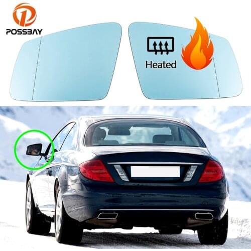 Car Rearview Heated Door Left/Right Auto Wing Mirror Glass for Mercedes-Benz C216 W246 W204 S204 C204 C218 W212 S212 C207 A207
