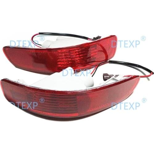 2 Pieces 8337A015 2007-2012 Bumper Lamp for Outlander Ex Rear Bumper Lamp for Airtrek Rear Fog Lamp Light 8337A014 8352A005