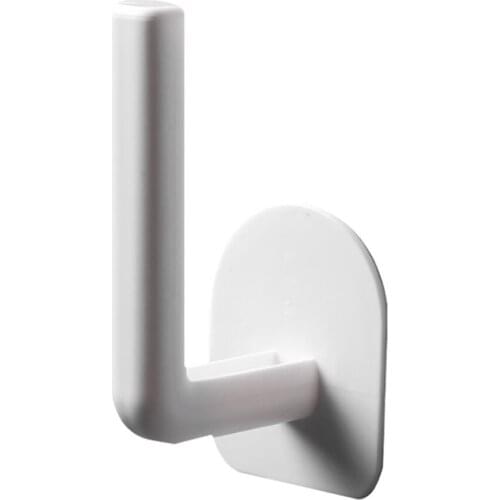 Paper Roll Holder Storage Hooks Paper Holder High quality and durable Multifunctional Punch-Free Hooks for Kitchen for Bathroom
