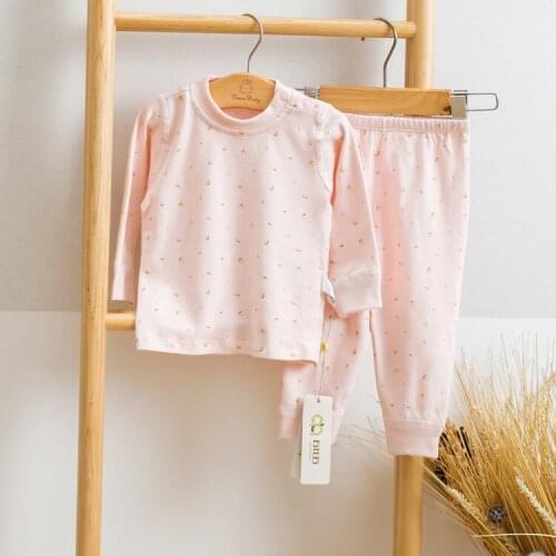 Cotton0-24M Autumn Toddler Kids Baby Boy 2Pcs Clothes Set Newborn Infant Boys Cotton Tops Romper Pants Leggings Outfits Clothing