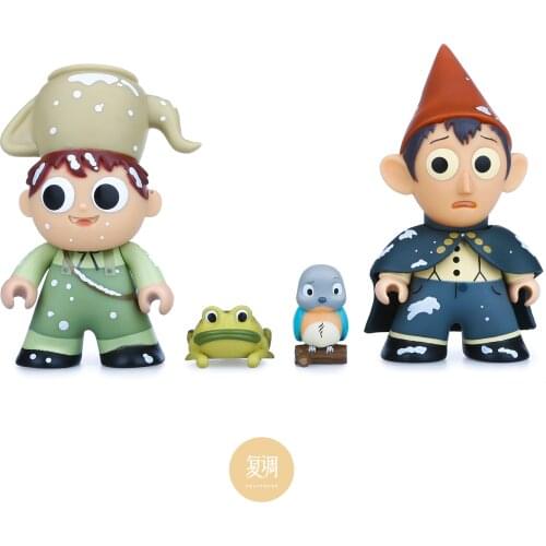 Over The Garden Wall Wirt and Grg 3-inch 2 Pack Action Figure Ornaments Model Toys Children Gifts