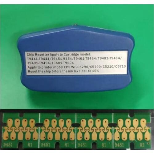 EUROPE T944 T945 T946 New Disposable chip One-time Chips For Epson WorkForce Pro WF-C5290 WF-C5790 WF-C5210 WF-C5710 Printers