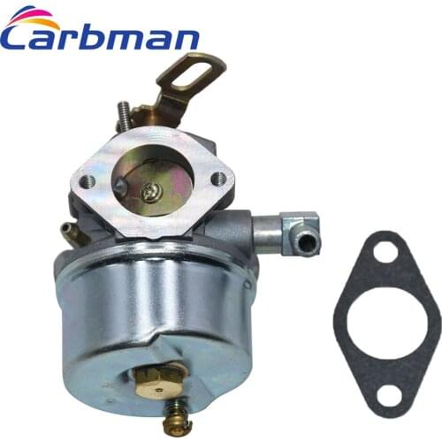 Carbman Carburetor Carb with Mounting Gasket for Tecumseh 640298 fits OH195SA OHSK70 5.5hp 7hp Engine
