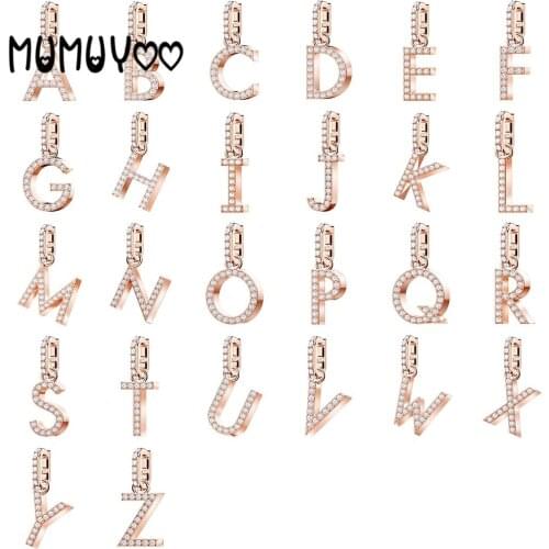 SWA Fashion Jewelry High Quality Simple 26 Letter Combination Pendant Necklace Bracelet Elegant Womans Jewelry Romantic Gift