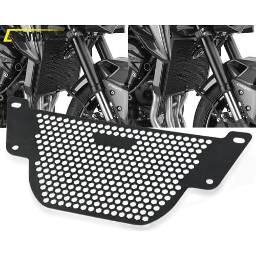 Motorcycle Aluminium Radiator Grille Guard Cover Side Part Grill Protector For Ducati Monster 1200/1200S/1200R Oil Cooler Guard