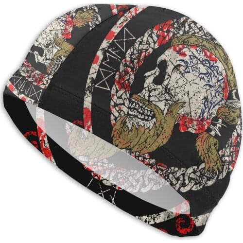 Mens Lagertha Swim Cap Vikings Are Not Dead Vikings Y Bath Hats Swimwear For Swim Pools