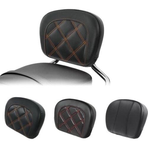 Motorcycle Passenger Sissy Bar Backrest Pad For Harley Touring Road King Electra Glide Street Glide FLHX 2006-2020