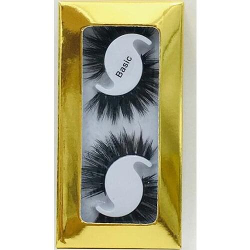 Natural Long Thick 3D Fake Lashes Extensions Makeup Reusable Handmade Soft Light False Eyelashes 300Sets/Lot DHL Free
