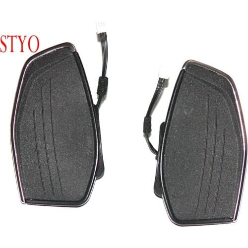 STYO For Audii A3 A4 B9 A5 Q2 Tiptronic black high-gloss chrome Steering Wheel Shift Paddle 8W0 951 523 S