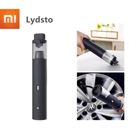 Xiaomi Lydsto Handheld Vacuum Cleaner 10KPA 150PSI Digital Display Inflator Pump Tire Pressure Detection for Car Home Office