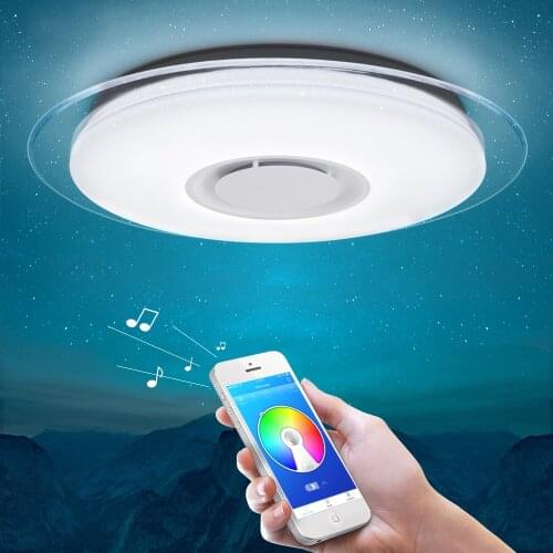 Smart led ceiling Light RGB Dimmable 36W 52W APP control Bluetooth & Music modern Led ceiling lamp living room/bedroom 220v