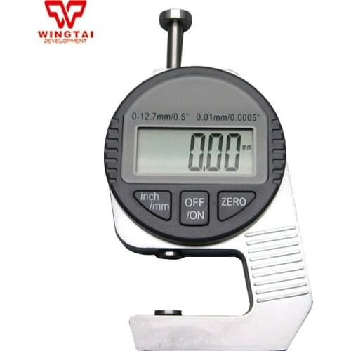 0-12.7mm Mini Digital Thickness Tester BY01 Digital Pocket Thickness Gauge For Paper