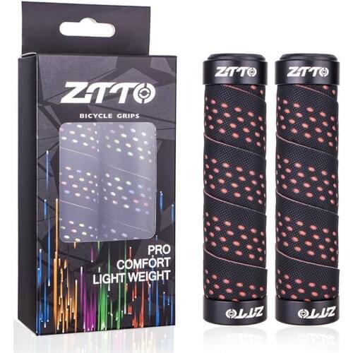 1Pair Handlebar Grip For Road Bikes MTB Non-slip Bar End Shock-absorbing Handlebar Sets Bike Outdoor Cycling Accessories Parts