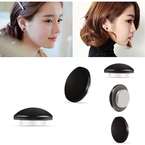 1 Pairs Blue/Black Magnetic Slimming Earrings Slimming Patch Lose Weight Health Magnets Of Lazy Paste Slim Patch Earring Gift