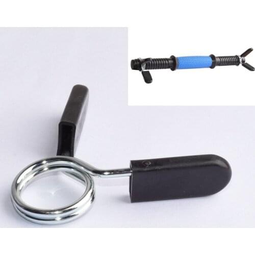 1pcs 28/30mm Barbell Gym Weight Bar Dumbbell Lock Clamp Spring Collar Clips Dumbbells Large Fitness Equipment