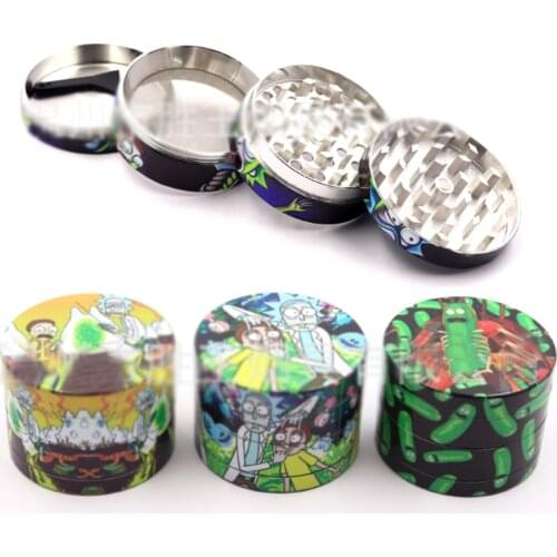 1pcs Tobacco Grinder Smoke Crusher Diameter 50mm Smoking Accessories Herb Grinders For Men Cigarette Cigar Pipe Tool Amoladora